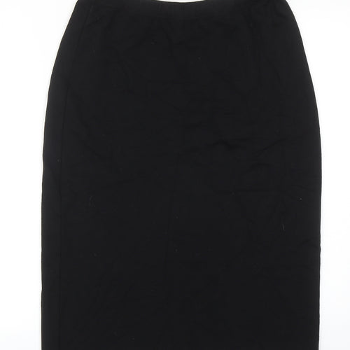 Box2 Womens Black Polyester Straight & Pencil Skirt Size 14