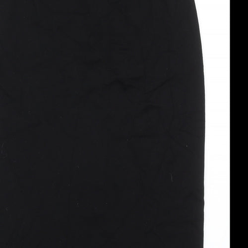 Box2 Womens Black Polyester Straight & Pencil Skirt Size 14
