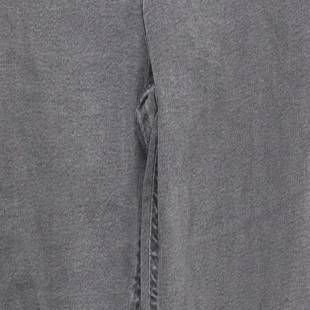 Marks and Spencer Womens Grey Cotton Jegging Jeans Size 12 Regular