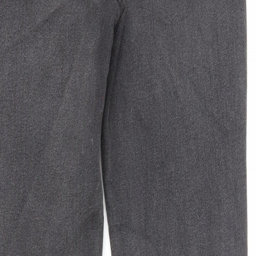 Denim & Co. Girls Black Cotton Jegging Jeans Size 9-10 Years Regular Pullover