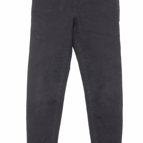 Marks and Spencer Womens Black Cotton Jegging Jeans Size 10 Regular