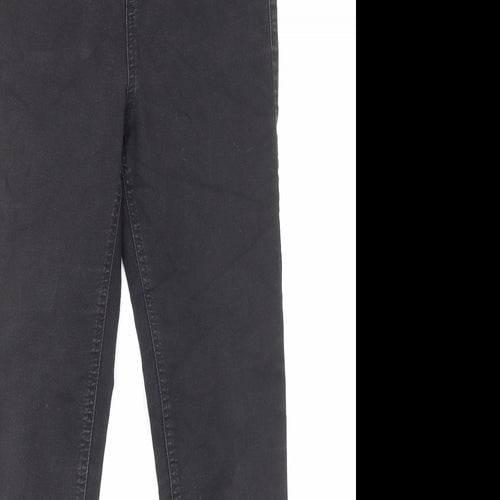 Marks and Spencer Womens Black Cotton Jegging Jeans Size 10 Regular