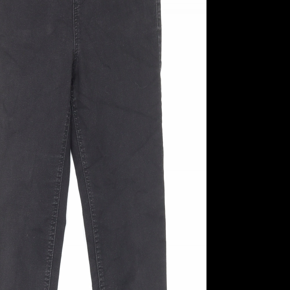 Marks and Spencer Womens Black Cotton Jegging Jeans Size 10 Regular