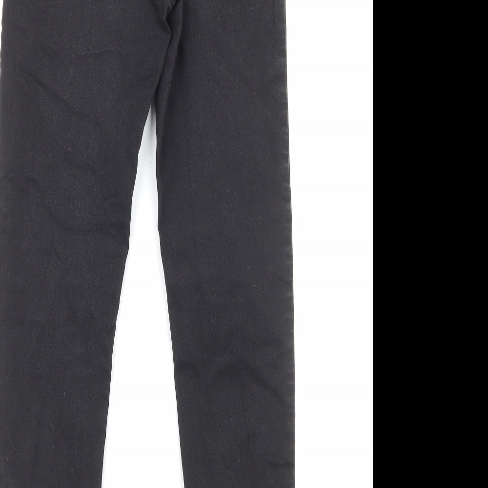 Marks and Spencer Womens Black Cotton Jegging Jeans Size 10 Regular