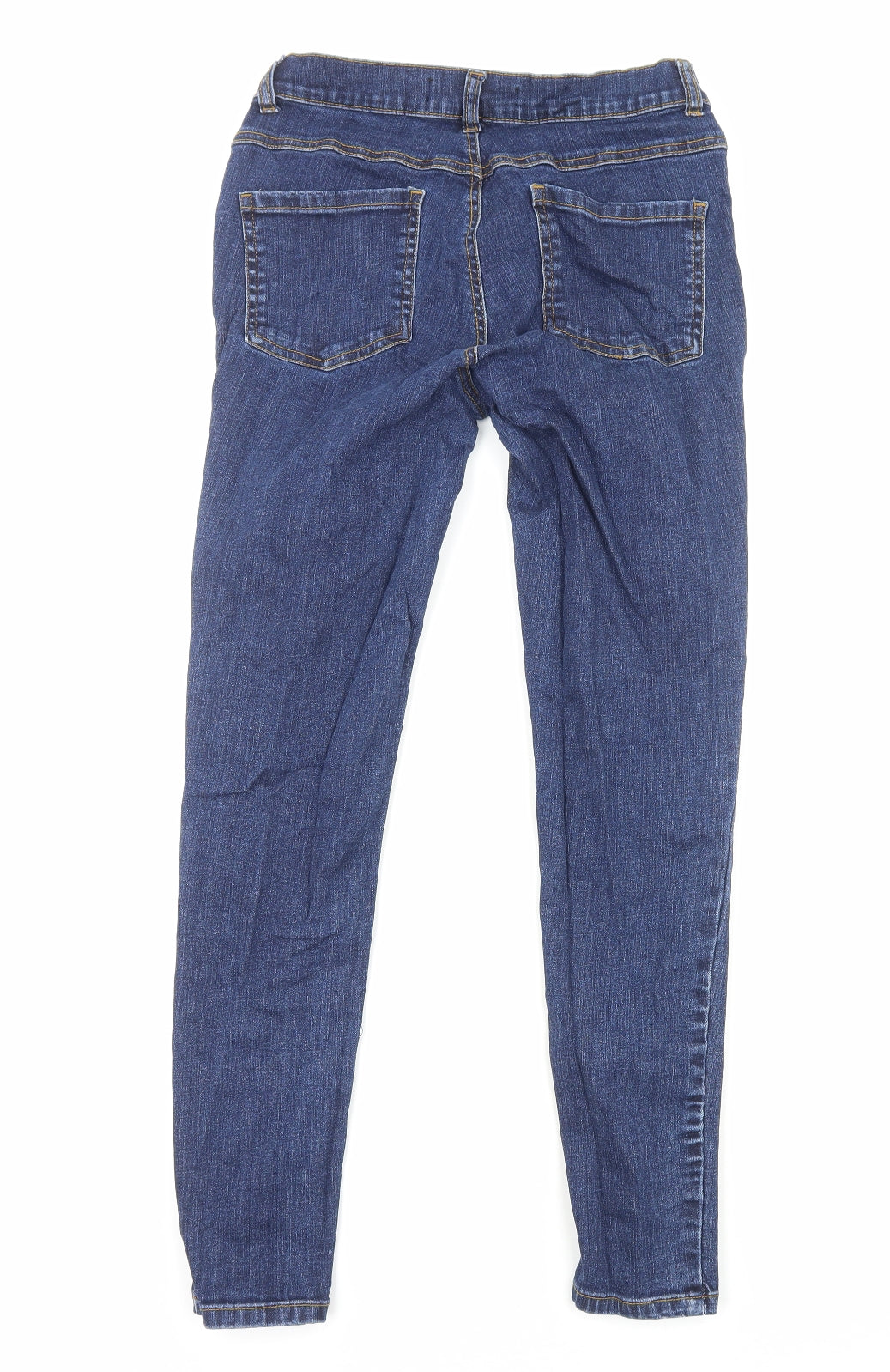 Blooming Marvellous Womens Blue Cotton Skinny Jeans Size 10 Regular