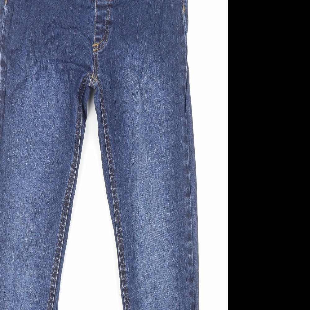 Blooming Marvellous Womens Blue Cotton Skinny Jeans Size 10 Regular