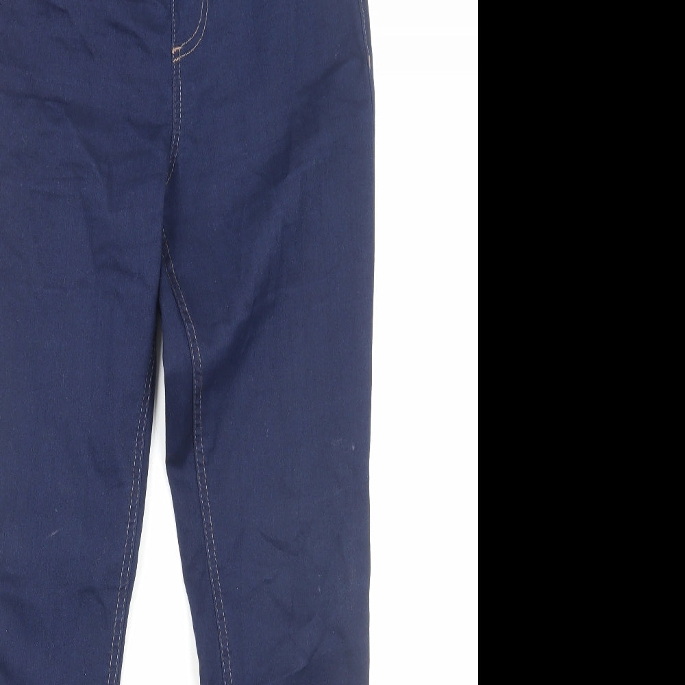 Marks and Spencer Womens Blue Cotton Jegging Jeans Size 10 Regular