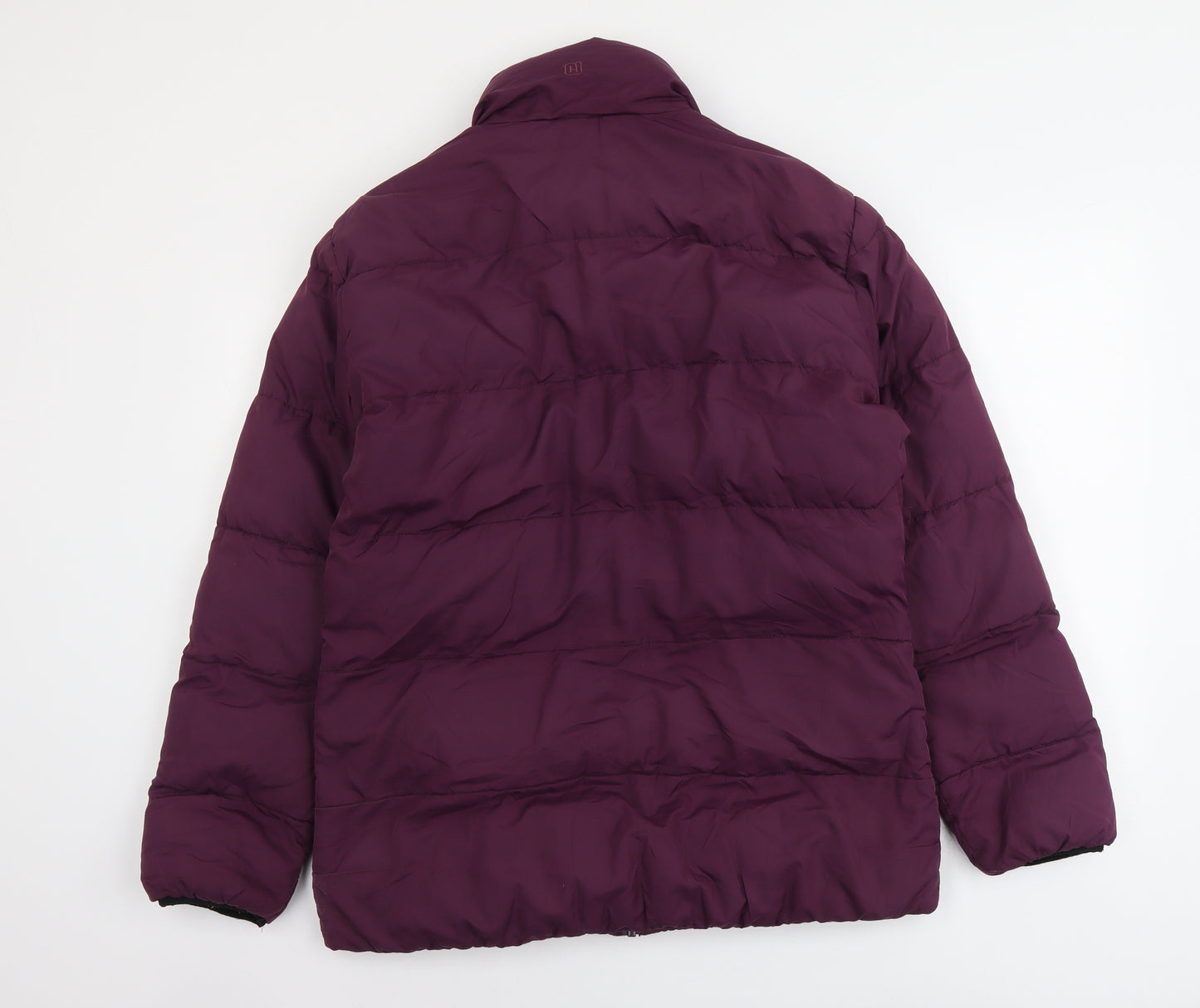 Hi Gear Womens Purple Puffer Jacket Jacket Size 14 Zip