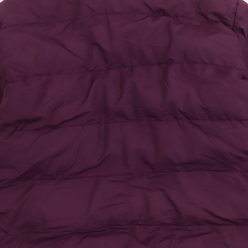 Hi Gear Womens Purple Puffer Jacket Jacket Size 14 Zip