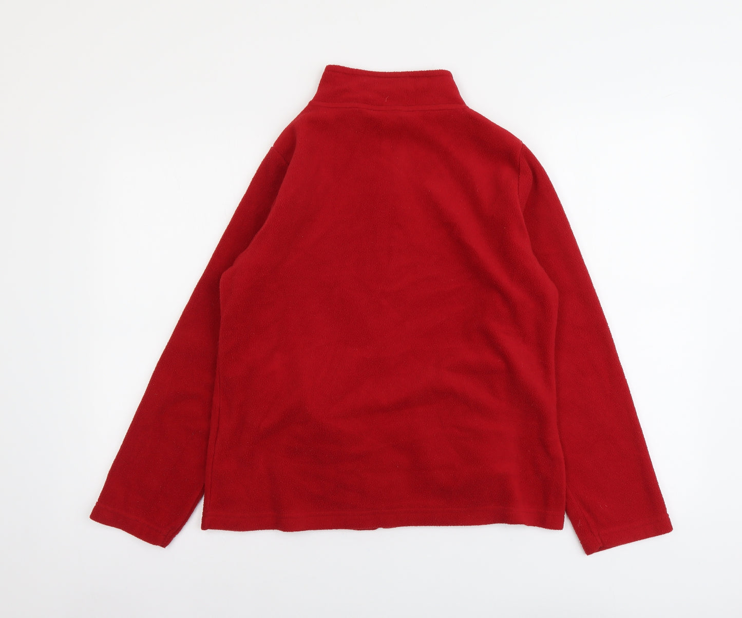 Isle Womens Red Jacket Size 10 Zip