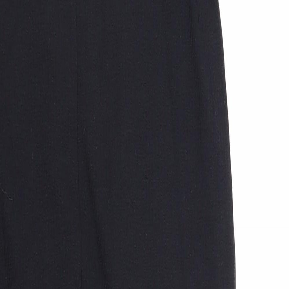 Zara Womens Black Polyamide Jumpsuit One-Piece Size L L27 in Pullover