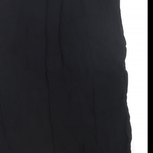French Connection Womens Black Viscose Straight & Pencil Skirt Size 6