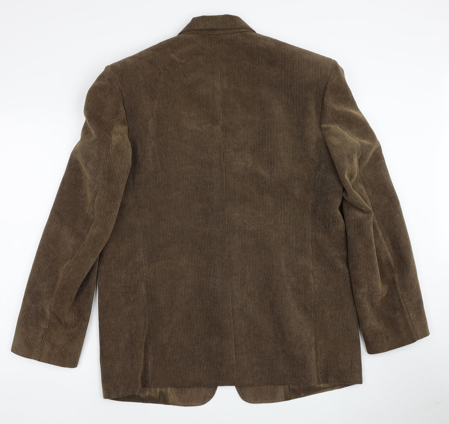 Ignite Mens Brown Cotton Jacket Blazer Size XL Regular