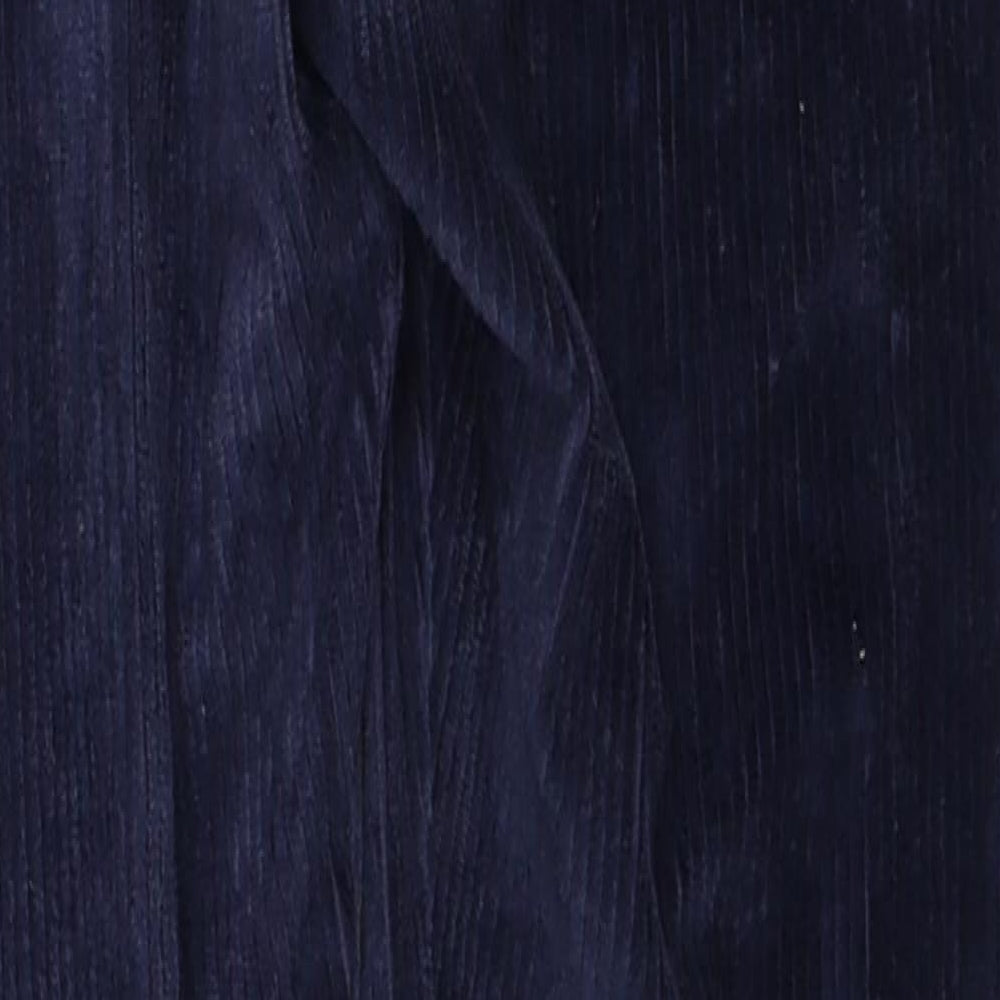 Marks and Spencer Womens Blue Cotton Jogger Leggings Size 8