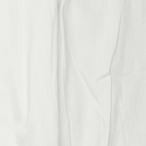 Only Womens White Cotton Skinny Jeans Size 29 in L30 in Regular Zip