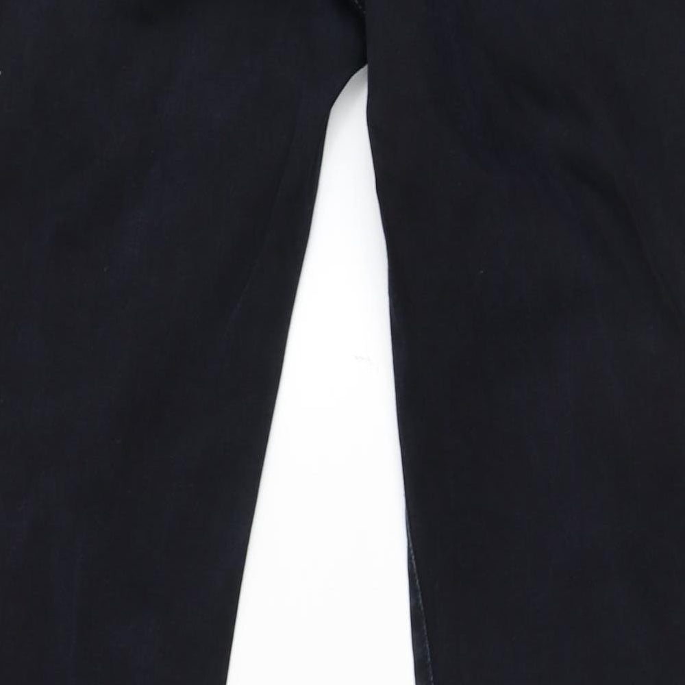 7 For All Mankind Mens Blue Cotton Straight Jeans Size 34 in Regular Zip