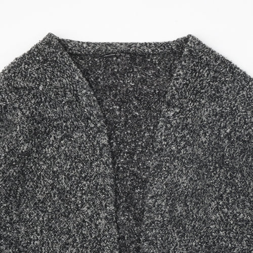 Atmosphere Womens Grey V-Neck Acrylic Cardigan Jumper Size 16