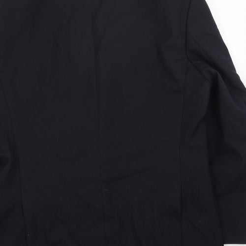chatleys Mens Blue Viscose Jacket Blazer Size 40 Regular