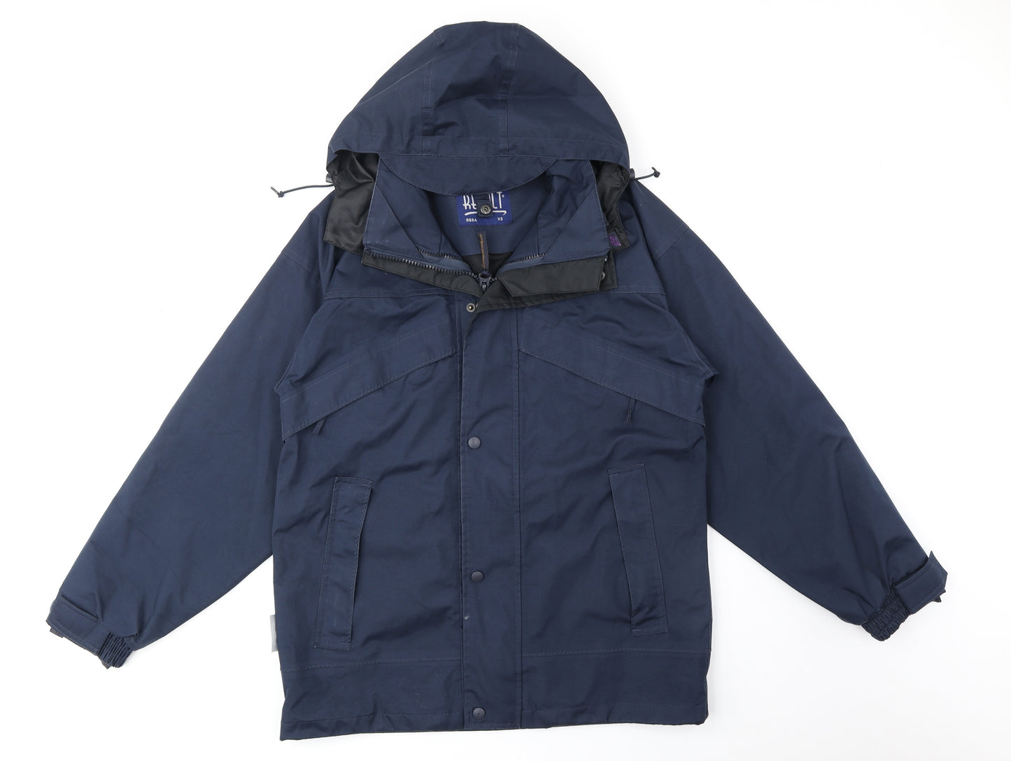 Result Mens Blue Windbreaker Jacket Size XS