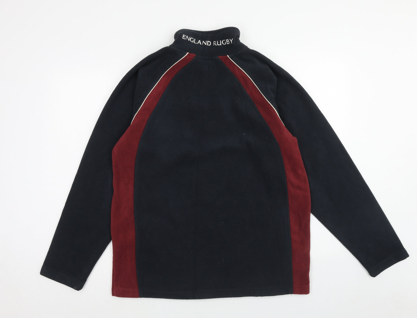 England Rugby Mens Blue Polyester Pullover Sweatshirt Size M