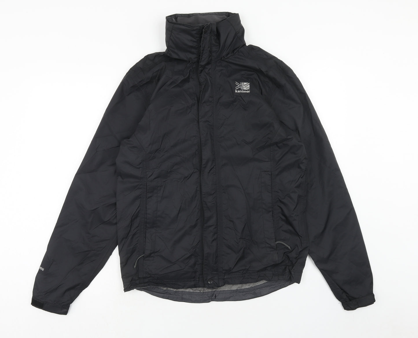 Karrimor Mens Black Windbreaker Jacket Size XS Zip