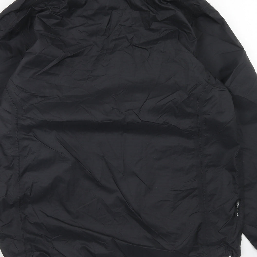 Karrimor Mens Black Windbreaker Jacket Size XS Zip