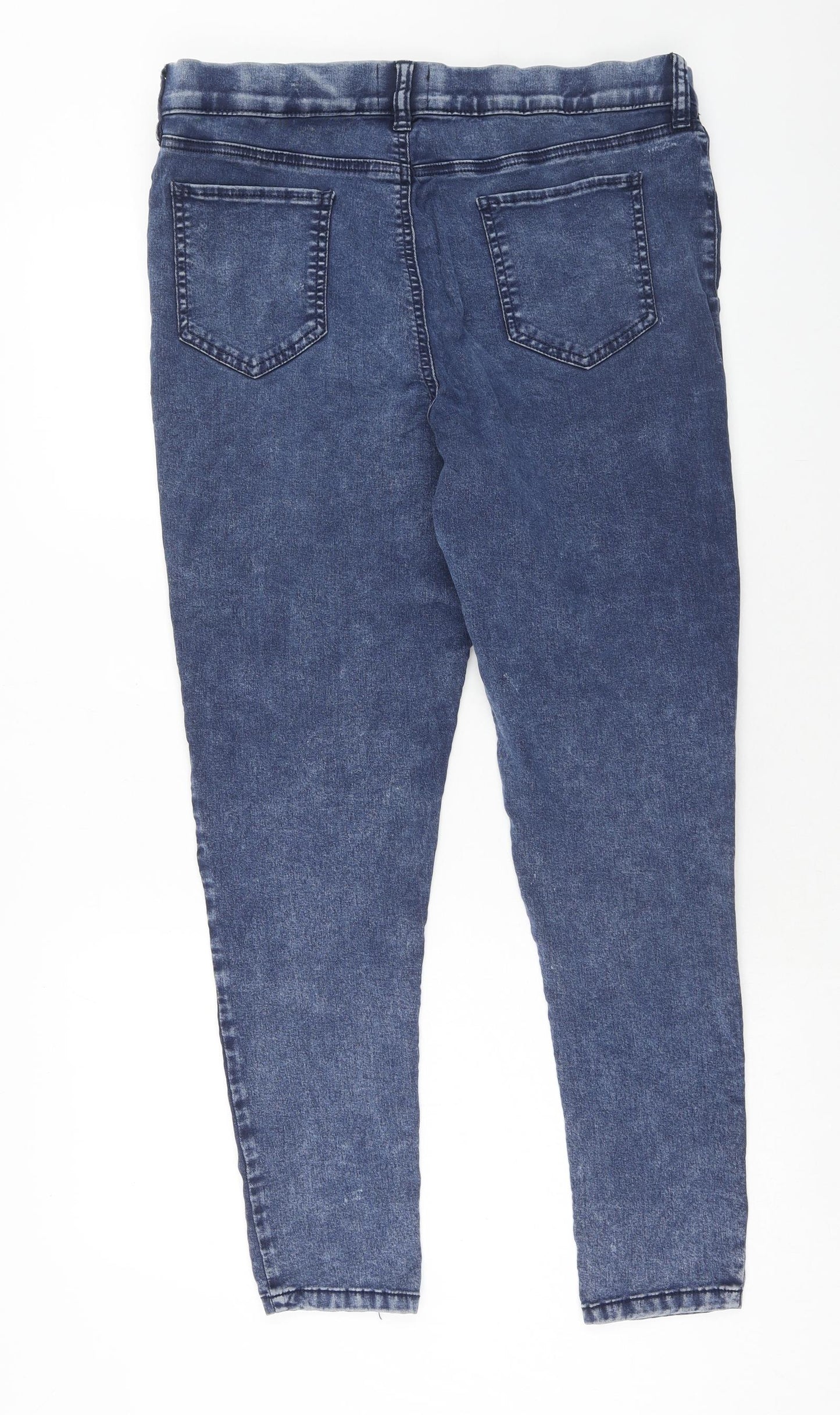 F&F Womens Black Cotton Jegging Jeans Size 20 Regular