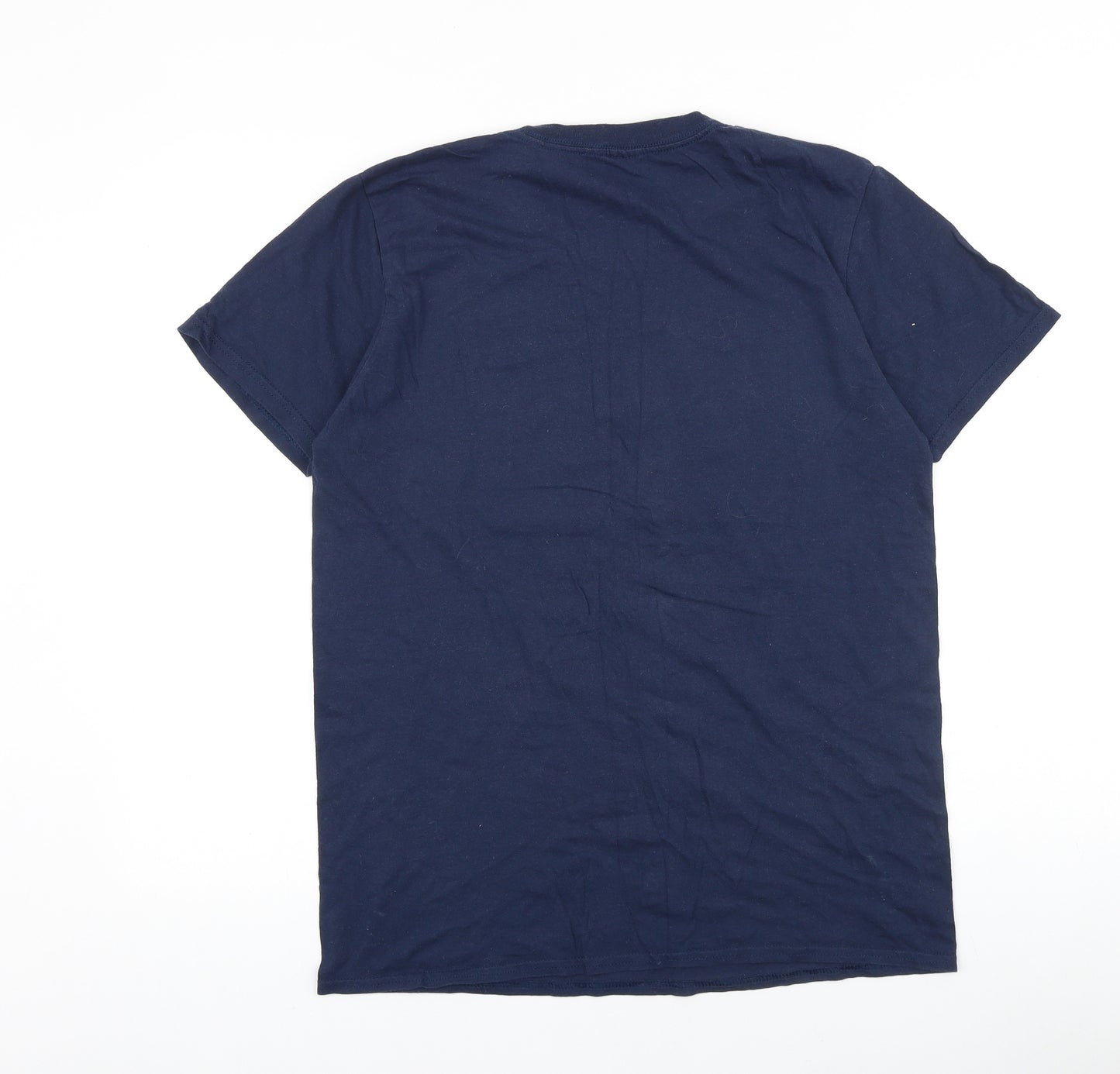 Gildan Mens Blue Cotton T-Shirt Size M Round Neck - League of Legends