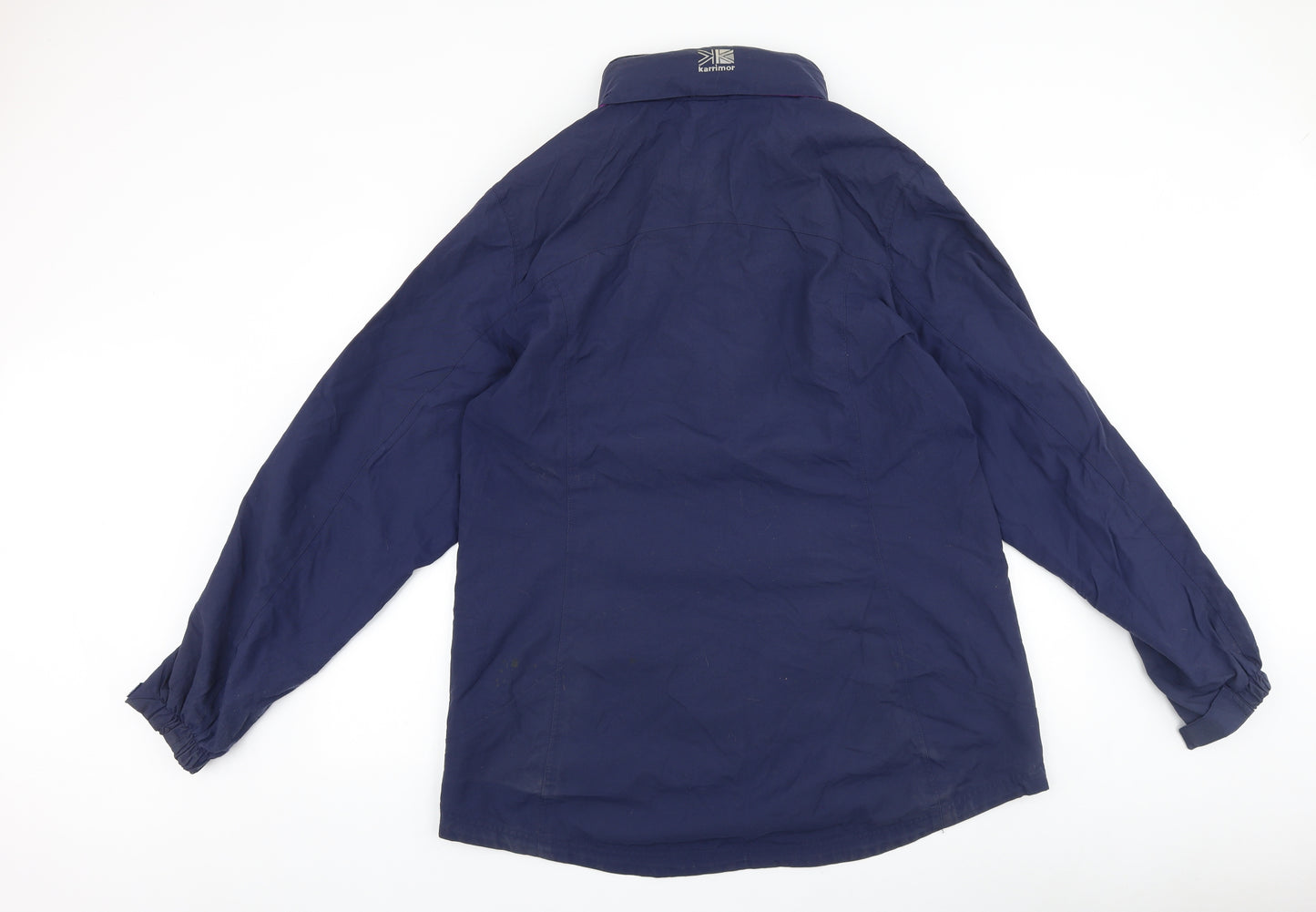 Karrimor Womens Blue Windbreaker Jacket Size 18 Zip