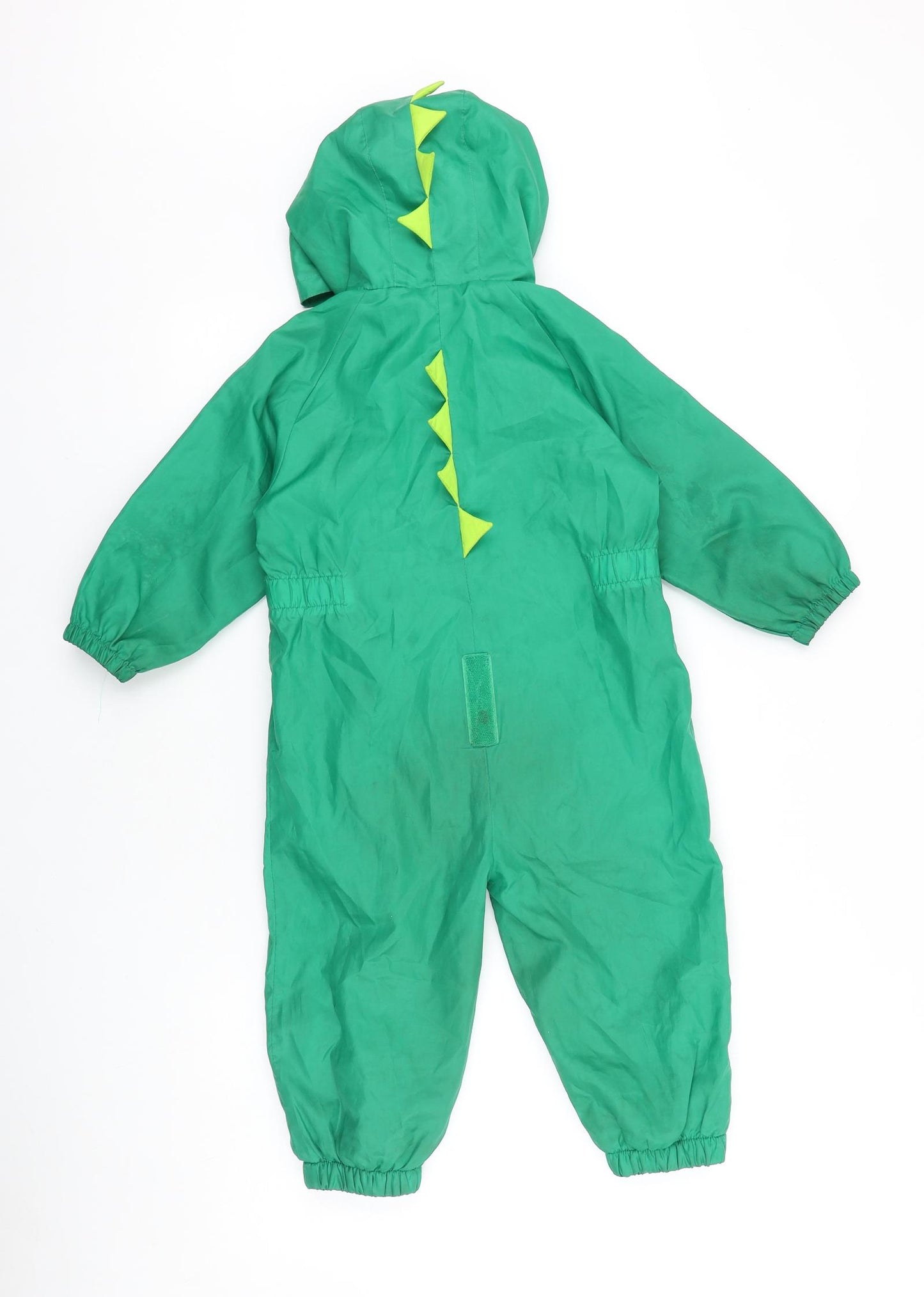 TU Baby Green Polyester Coverall One-Piece Size 18-24 Months Zip - Dinosaur