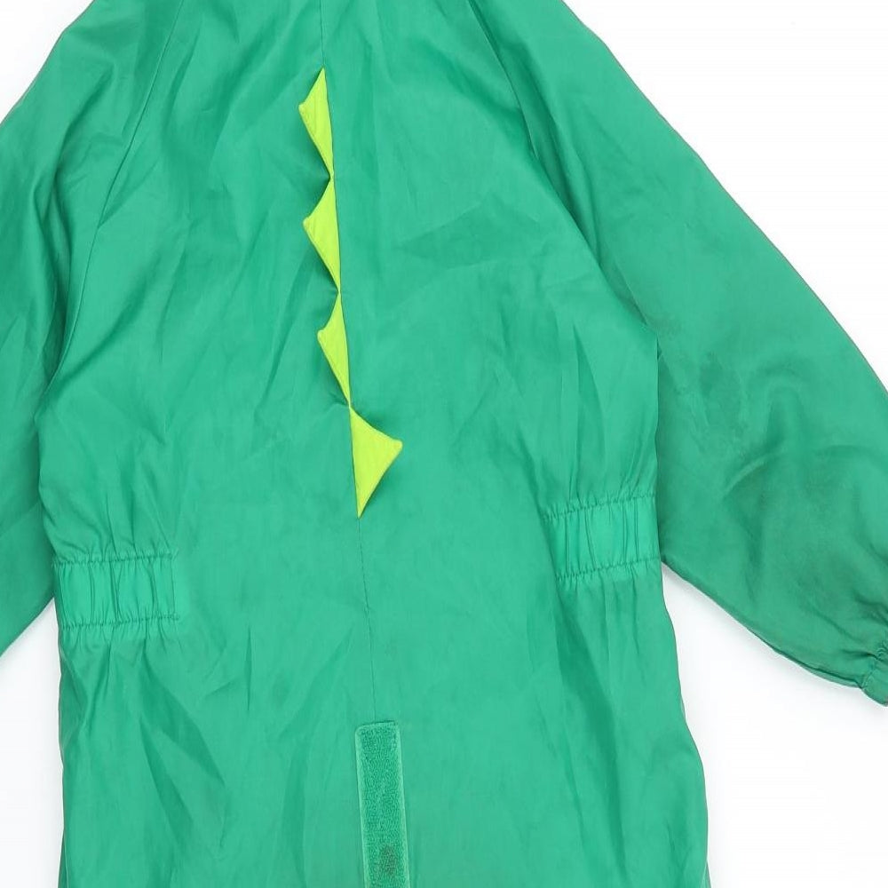 TU Baby Green Polyester Coverall One-Piece Size 18-24 Months Zip - Dinosaur