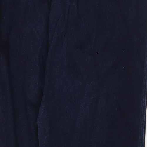 Marks and Spencer Womens Blue Cotton Jegging Jeans Size 16 Regular