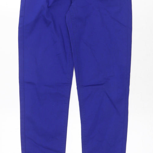 Marks and Spencer Womens Blue Cotton Jegging Jeans Size 6 Regular