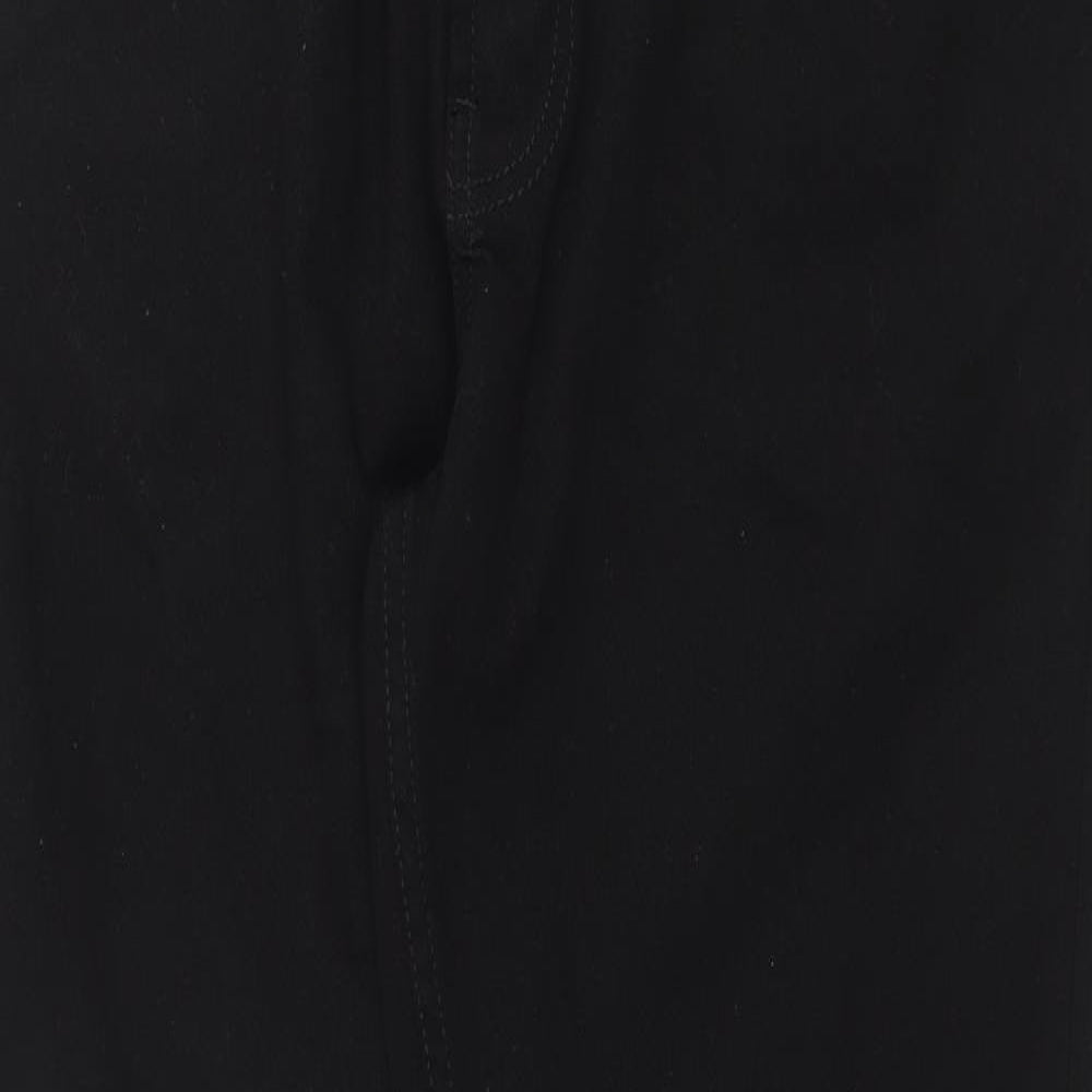Burton Mens Black Cotton Skinny Jeans Size 38 in Regular Zip