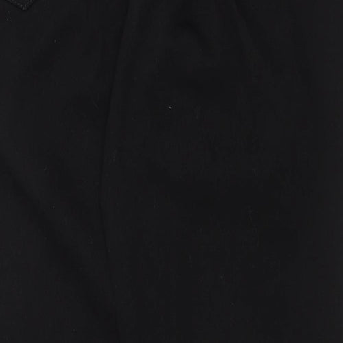 Burton Mens Black Cotton Skinny Jeans Size 38 in Regular Zip