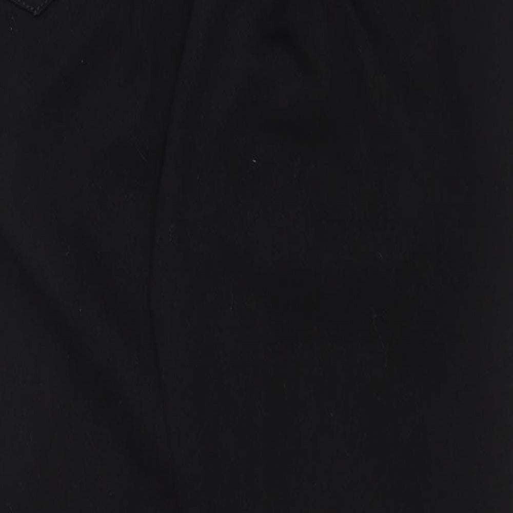 Burton Mens Black Cotton Skinny Jeans Size 38 in Regular Zip