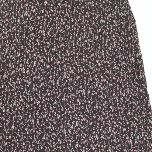 Premier Womens Multicoloured Floral Viscose Swing Skirt Size 26