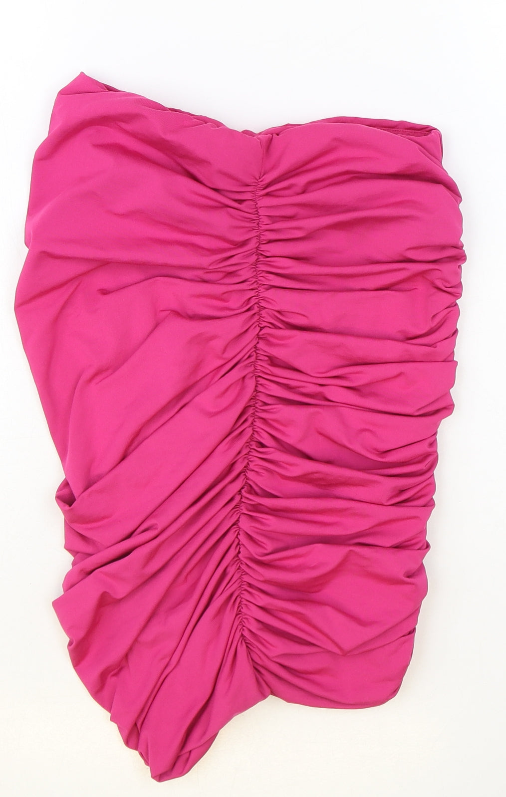 Oh Polly Womens Pink Polyester Bandage Skirt Size 8 Drawstring