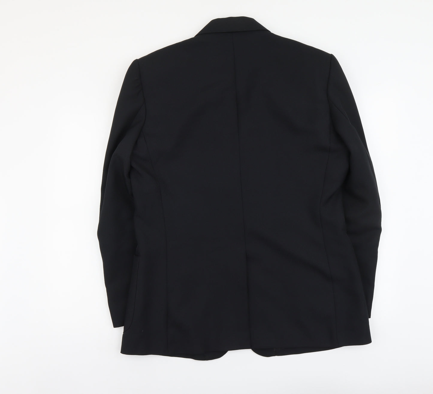 Quality Menswear Mens Black Polyester Jacket Blazer Size L Regular
