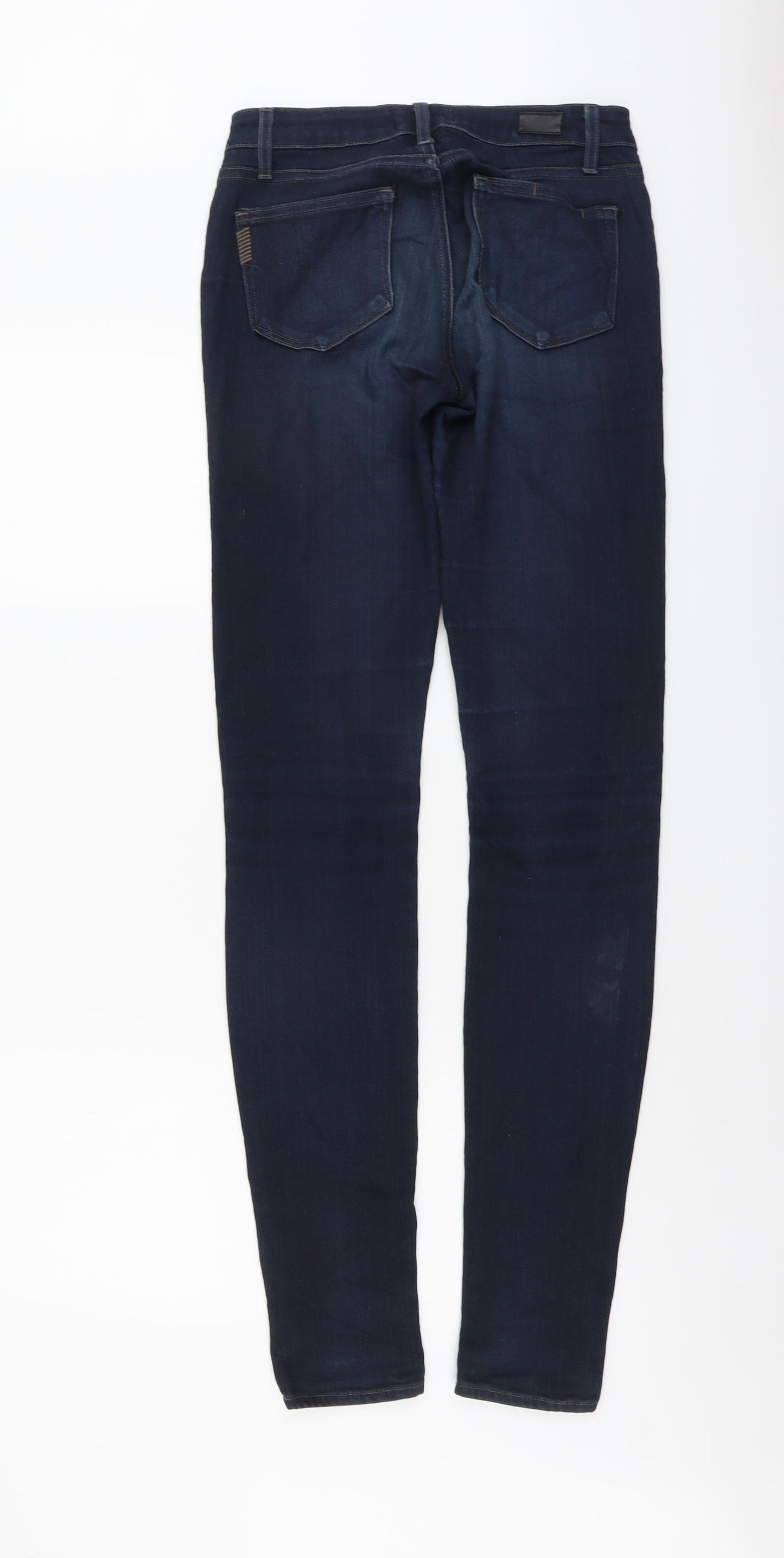 Paige Womens Blue Cotton Skinny Jeans Size 26 in L35 in Relaxed Button