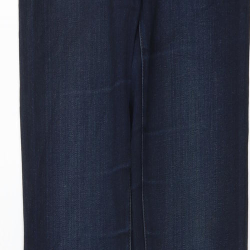 Paige Womens Blue Cotton Skinny Jeans Size 26 in L35 in Relaxed Button