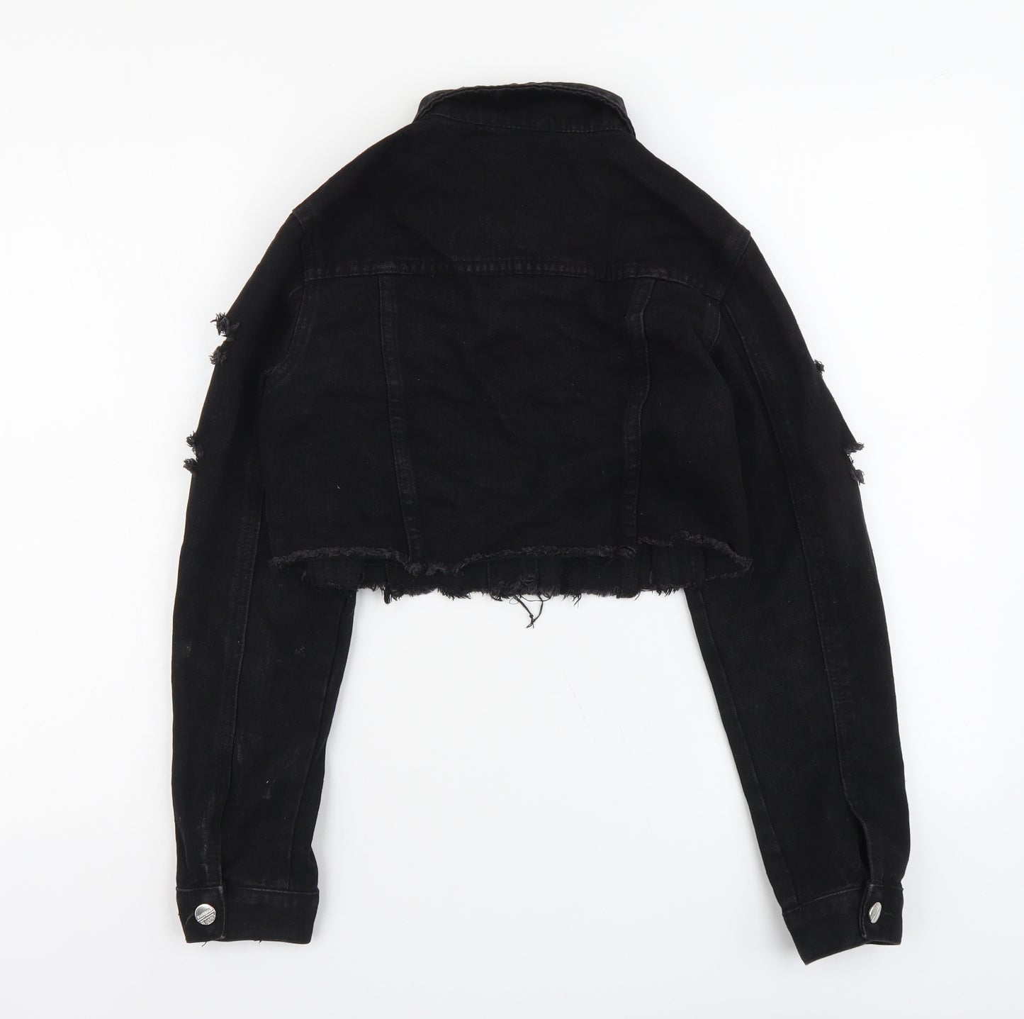 SheIn Womens Black Jacket Size XS Button