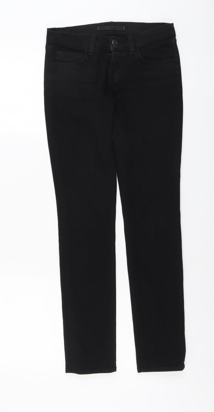 J Brand Womens Black Cotton Skinny Jeans Size 26 in L28 in Regular Button