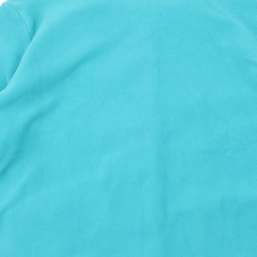 Damart Womens Blue Jacket Size 14 Button