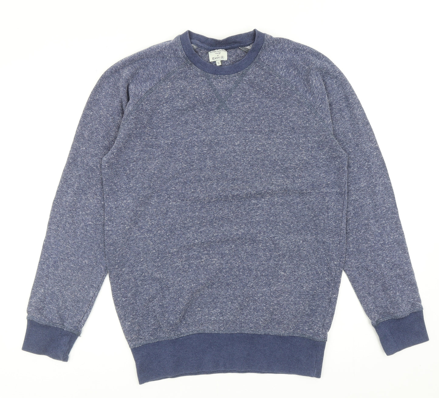 Matalan Mens Blue Polyester Pullover Sweatshirt Size S