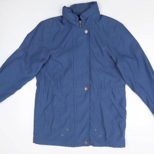 DANNIMAC Womens Blue Jacket Size M Zip