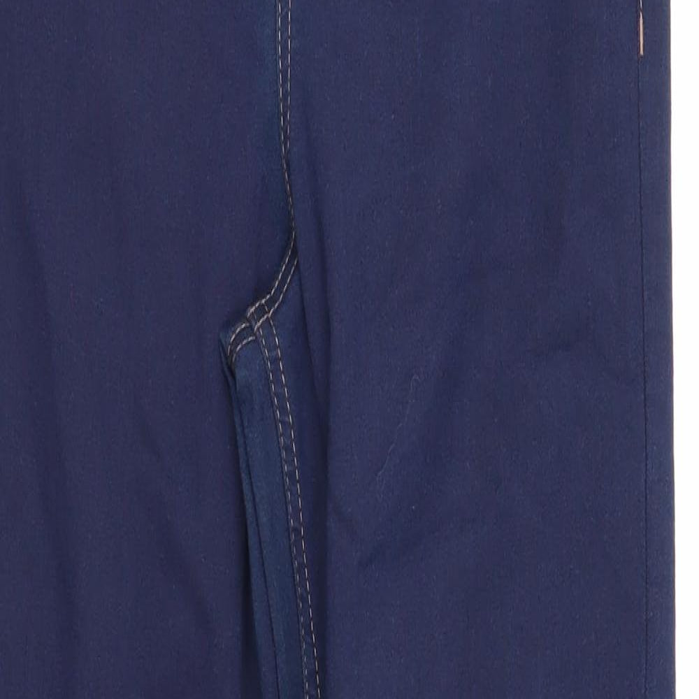 Marks and Spencer Womens Blue Cotton Jegging Jeans Size 10 Regular