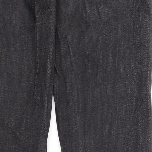 Preworn Womens Black Cotton Skinny Jeans Size 27 in Regular Zip