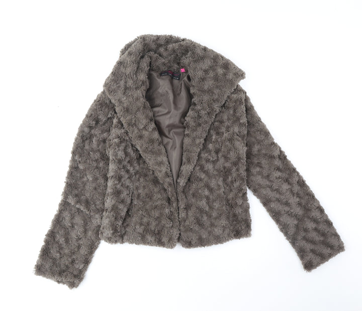 New Look Womens Brown Jacket Size 6
