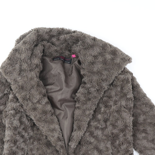 New Look Womens Brown Jacket Size 6